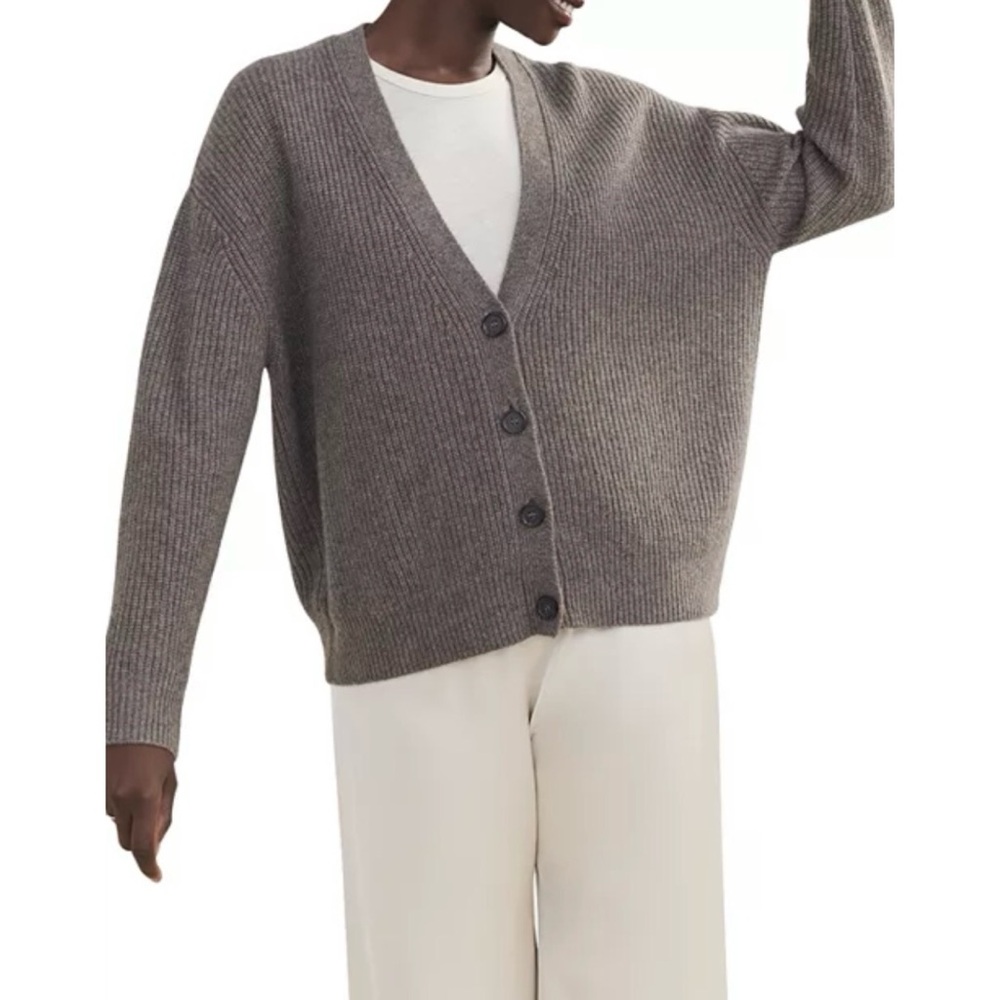 Jenni Kayne 100% Cashmere Cropped Cocoon Cardigan XL - Picture 4 of 12
